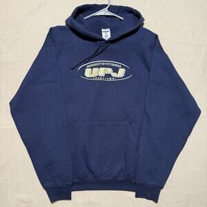 VTG University Of Pittsburgh Johnstown Sweatshirt Hoodie L UPJ College 90s Y2K